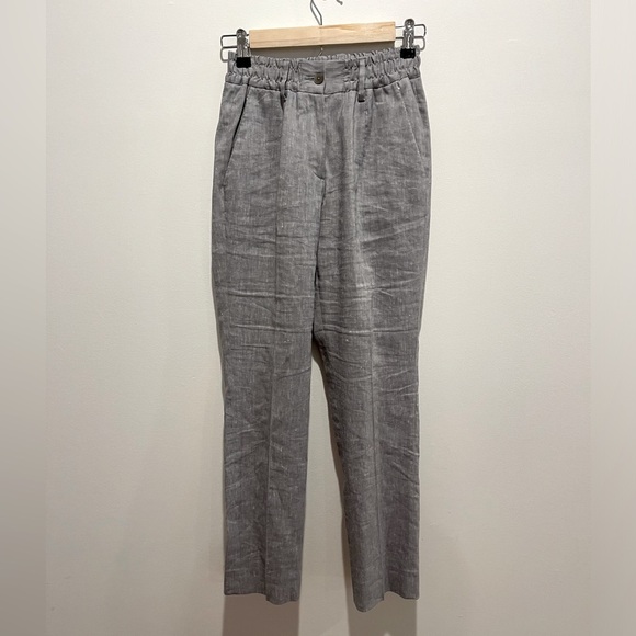 Marco Cimmino Gray Italian made Slacks trousers pants size 2 excellent condition - Picture 1 of 7
